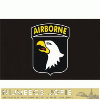 airborne 101 zwart vlag