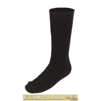 militaire sokken 70% wol, zwart