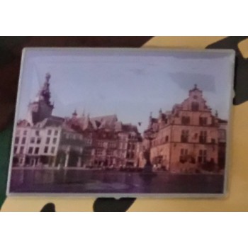 magneet met afbeelding Nijmegen, waag en st stevenskerk
