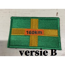 4-daagse embleem rechthoek 160km