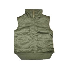 bodywarmer gevoerd groen