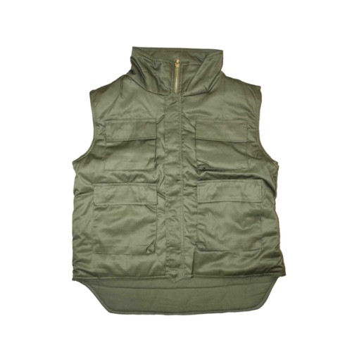 bodywarmer gevoerd groen