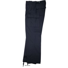 bdu broek, legerbroek met zijzakken, kleur blauw