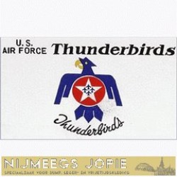 thunderbirds, vlag thunderbirds, vlag