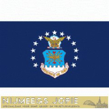 US airforce blauw, vlag