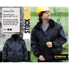 worker-jas bomber met (bont)kraag, werkjas, zwart worker-jas bomber met (bont)kraag, werkjas, zwart