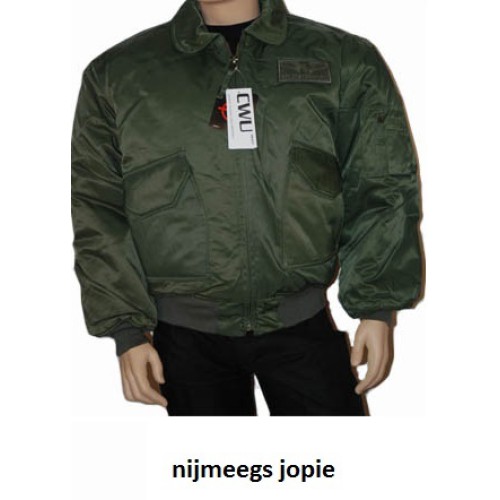 CWU jas heavy, groen, XXXL enigste maat leverbaar