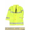veiligheidsjas, ongevoerd, waterdicht, wat langer model, ventflecks