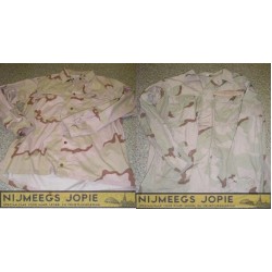 originele amerikaanse desert camouflage blouse, gladde stof originele amerikaanse desert camouflage blouse, gladde stof