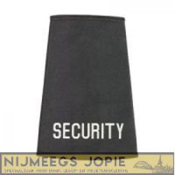 Epaulette security 100% katoen