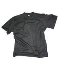 t-shirt wijd model, korte mouw zwart, fostex tot en met XXXL