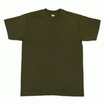 t-shirt wijd model, korte mouw groen