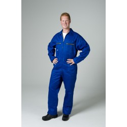 rally-overall, met ritssluiting blauw rally-overall, met ritssluiting blauw