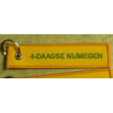 sleutelhanger 4 daagse nijmegen oranje