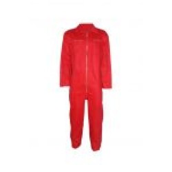 overall , polyester/katoen rood, met rits, budget-serie, rally-overall overall , polyester/katoen rood, met rits, budget-serie, rally-overall