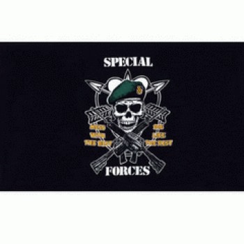 special forces mess with the best, vlag