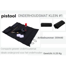 onderhoudsmat klein pistool