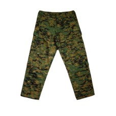 bdu broek, legerbroek met zijzaken, digital camo, XXS of XXL