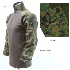 ubac tactical shirt met elleboogbeschermers digital