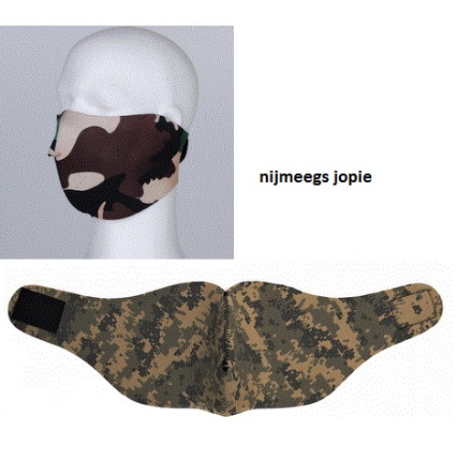 biker mask camoflage kleuren