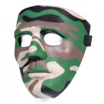 stevig masker kunststof, camouflage