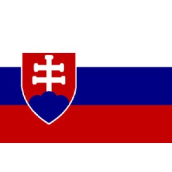 slowakije. Vlag slowakije. Vlag