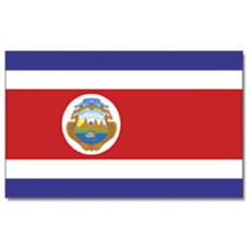 costa rica vlag