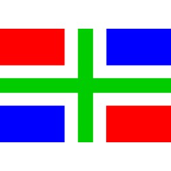 provincie groningen. Vlag