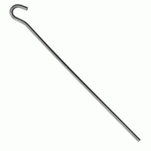 tentharing grondpen 30 cm, gebogen, 10 stuks