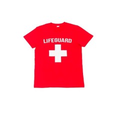 t-shirt met opdruk LIFEGUARD