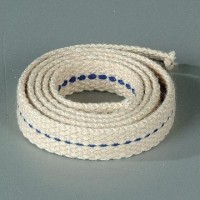 stormlantaarn lont, plat, 1,2 cm breed