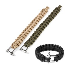 paracord armband iron buckle, ijzer gesp 20cm