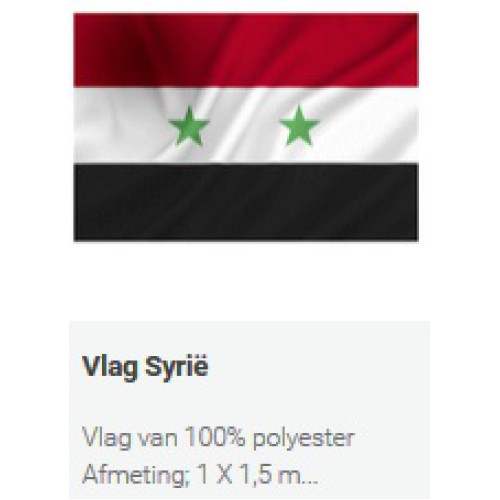 syrie vlag