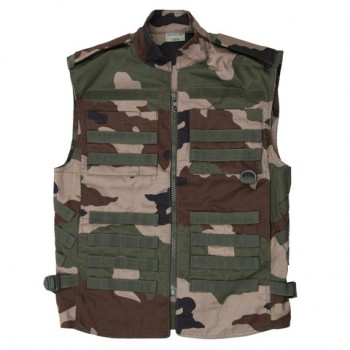 tactical vest french camouflage