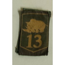 13 mech brigade, op klitteband, embleem