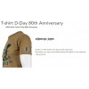 t-shirt D-Day 80jaar, 2024, Landing
