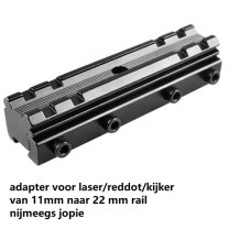 adapter groot voor kijker/laser/reddot