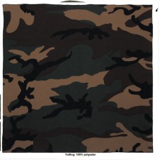 zakdoek, bandana woodland