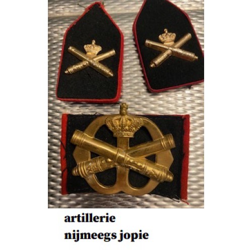 baret embleem artillerie