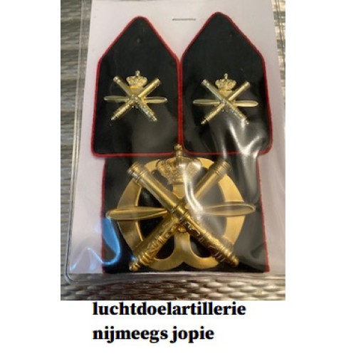 baret embleem luchtdoel artillerie