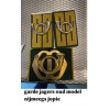 baret embleem garde jagers groen/geel