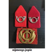 baret embleem garde jagers rood