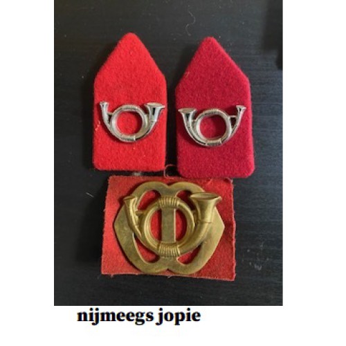 baret embleem garde jagers rood