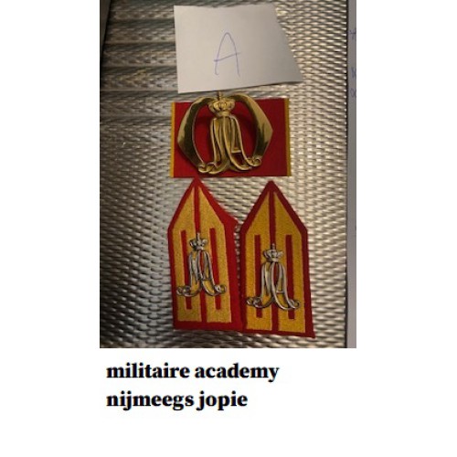 baret embleem militaire academie