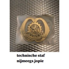 baret embleem technische staf