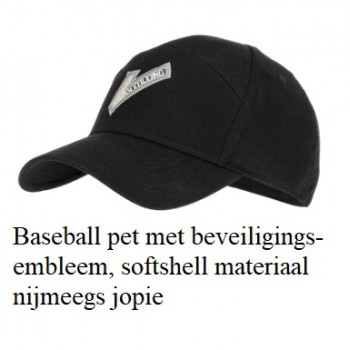 baseball pet Beveiliging, softshell materiaal