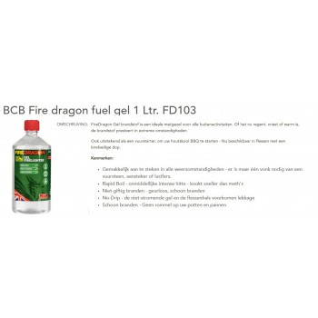 fire dragon gel fuel 1 liter