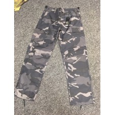 bdu pant broek dark camo, vintage, legerbroek