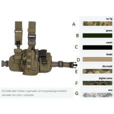 beenholster molle linkshandig