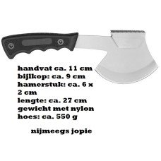 bijl met hamerstuk, met schede, hatchet